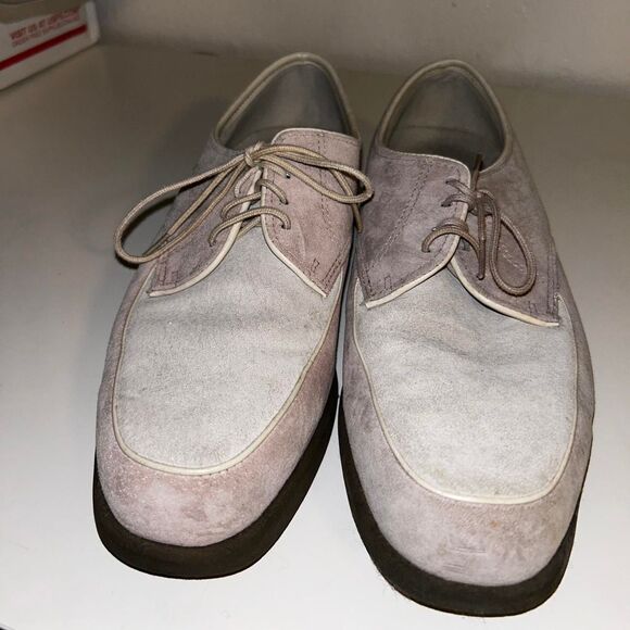 Hush-puppies Men's Pink and Cream Oxfords - Picture 8 of 8
